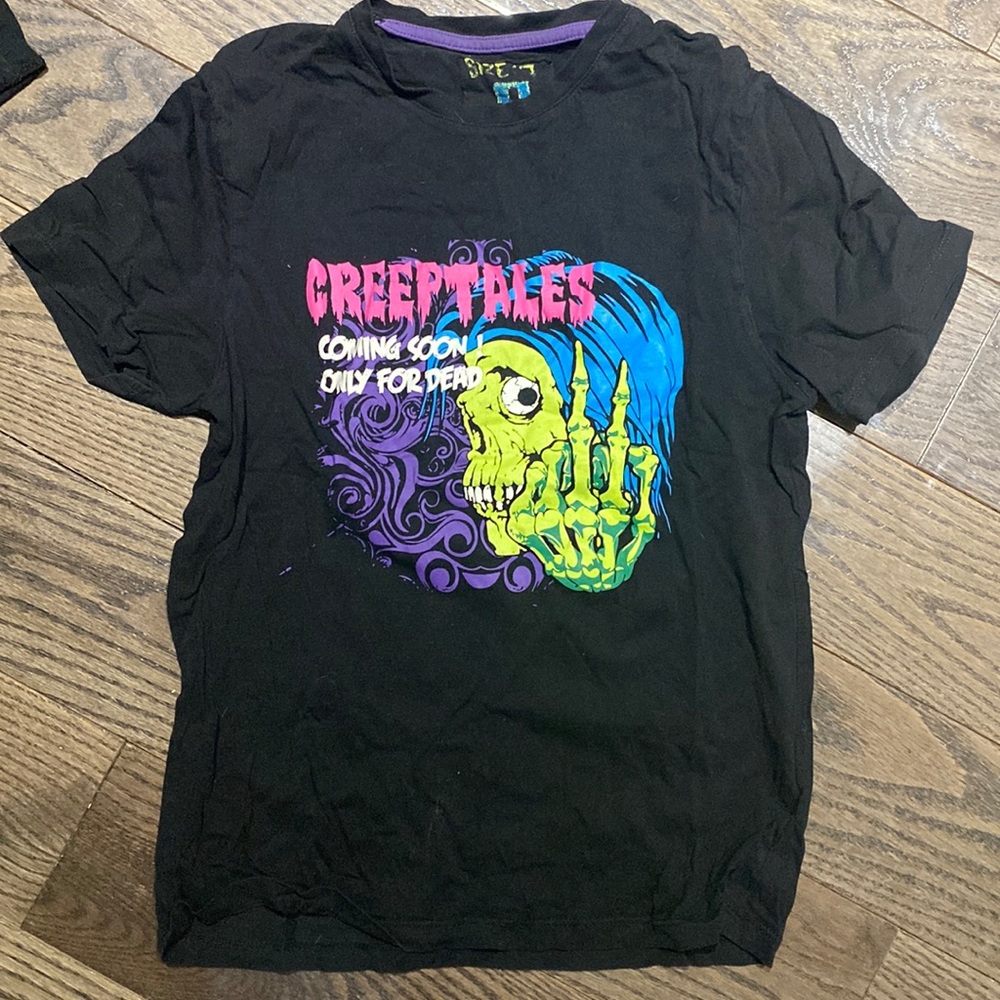 ROCKABILLY black t-shirt in S